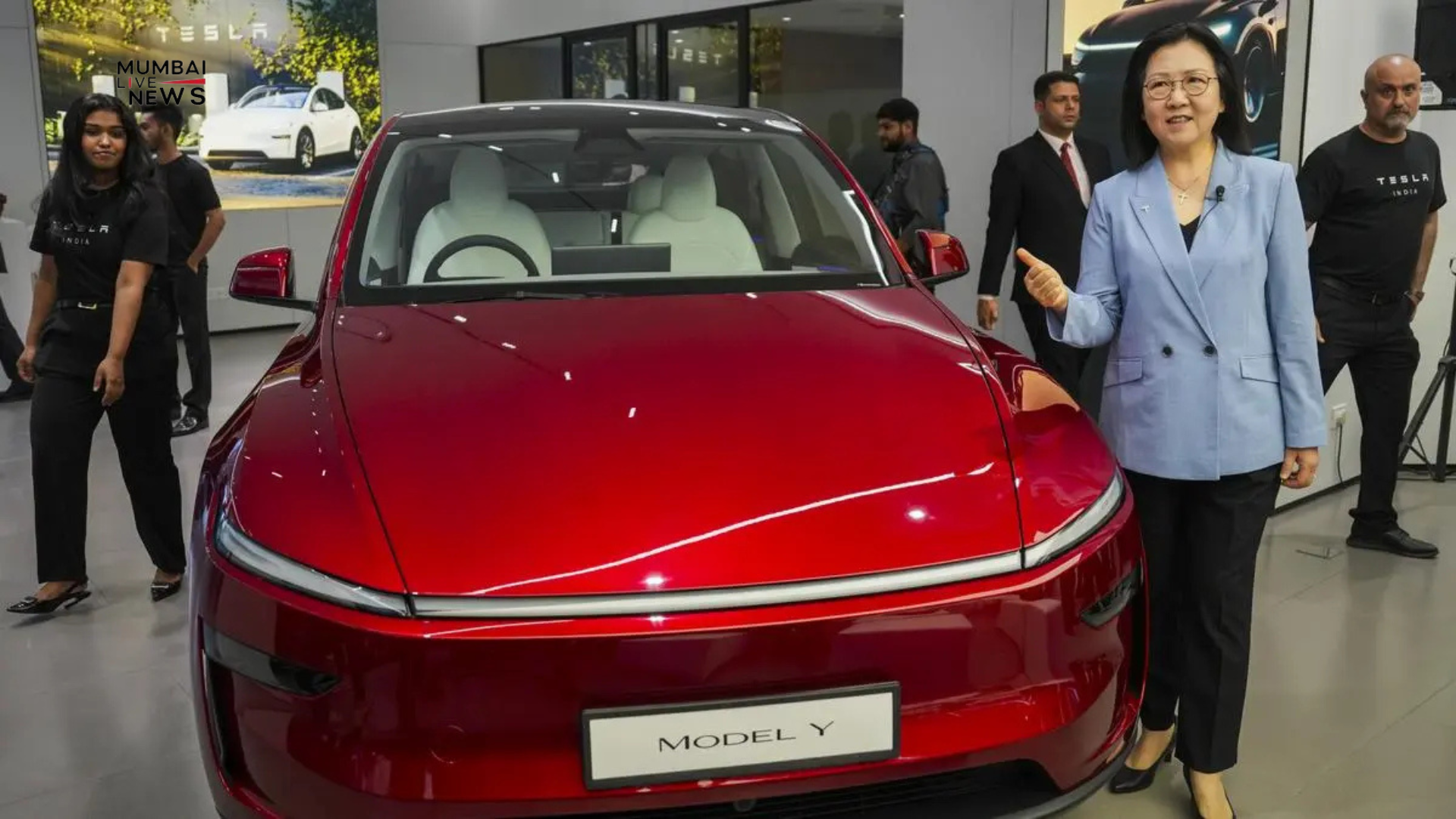 Tesla Enters Indian Market with Mumbai Showroom and Model Y Launch